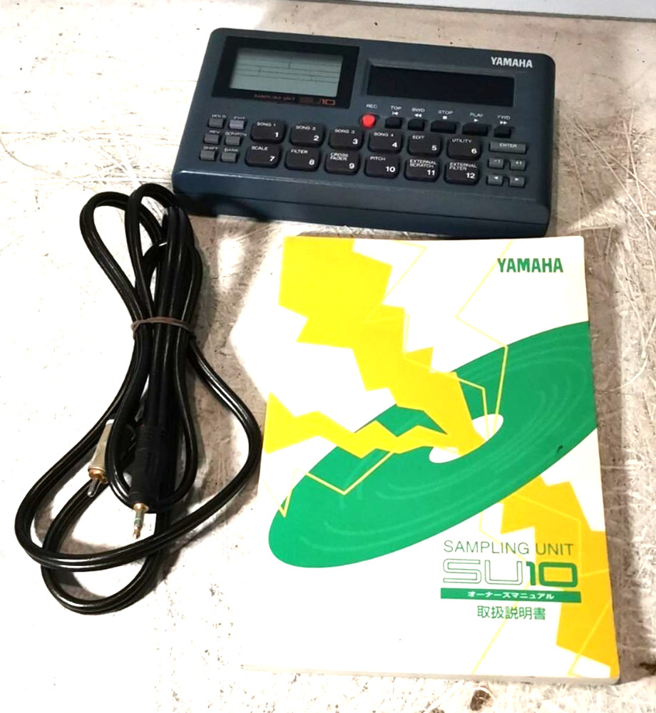 Junk Not Working YAMAHA SU10 Sampling Unit Sampler Synthesizer MIDI DTM