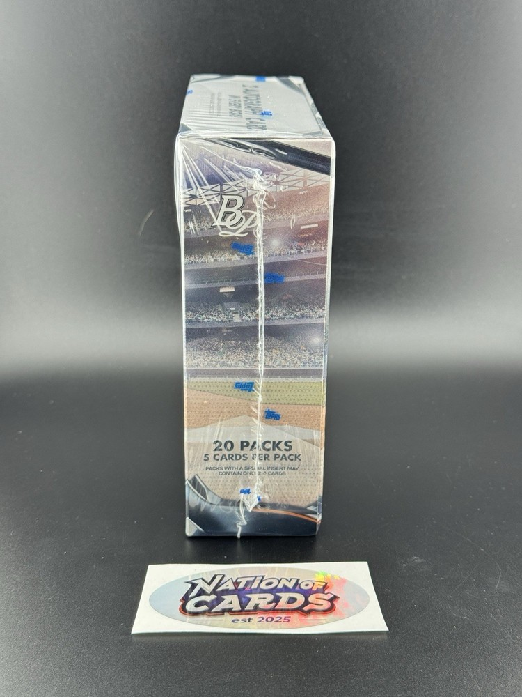2021 Bowman Platinum Baseball Sealed Mega Box 2 Autos Per Box