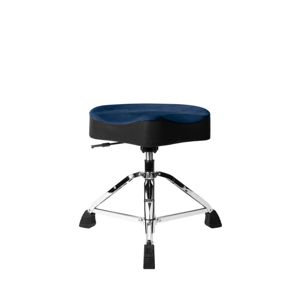 Gator Air Glide Drum Throne Saddle Seat, Blue
