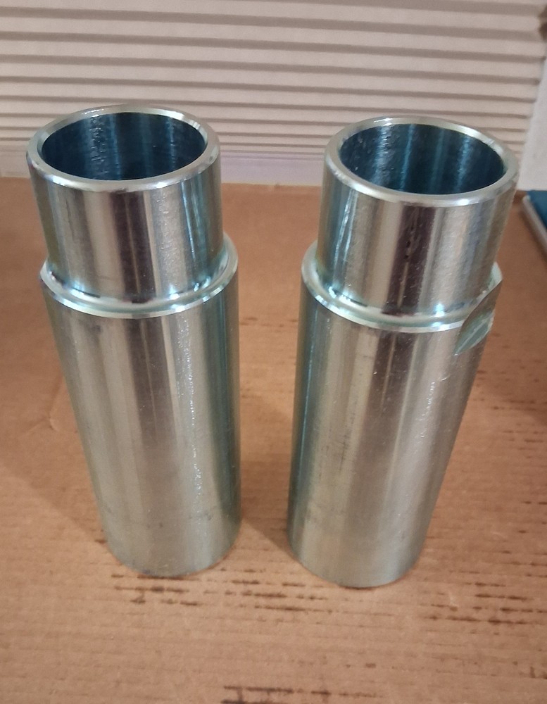 Two 6" Stack Adapters Fit For 2 Post Car Lift With 60mm Challenger Two Post...