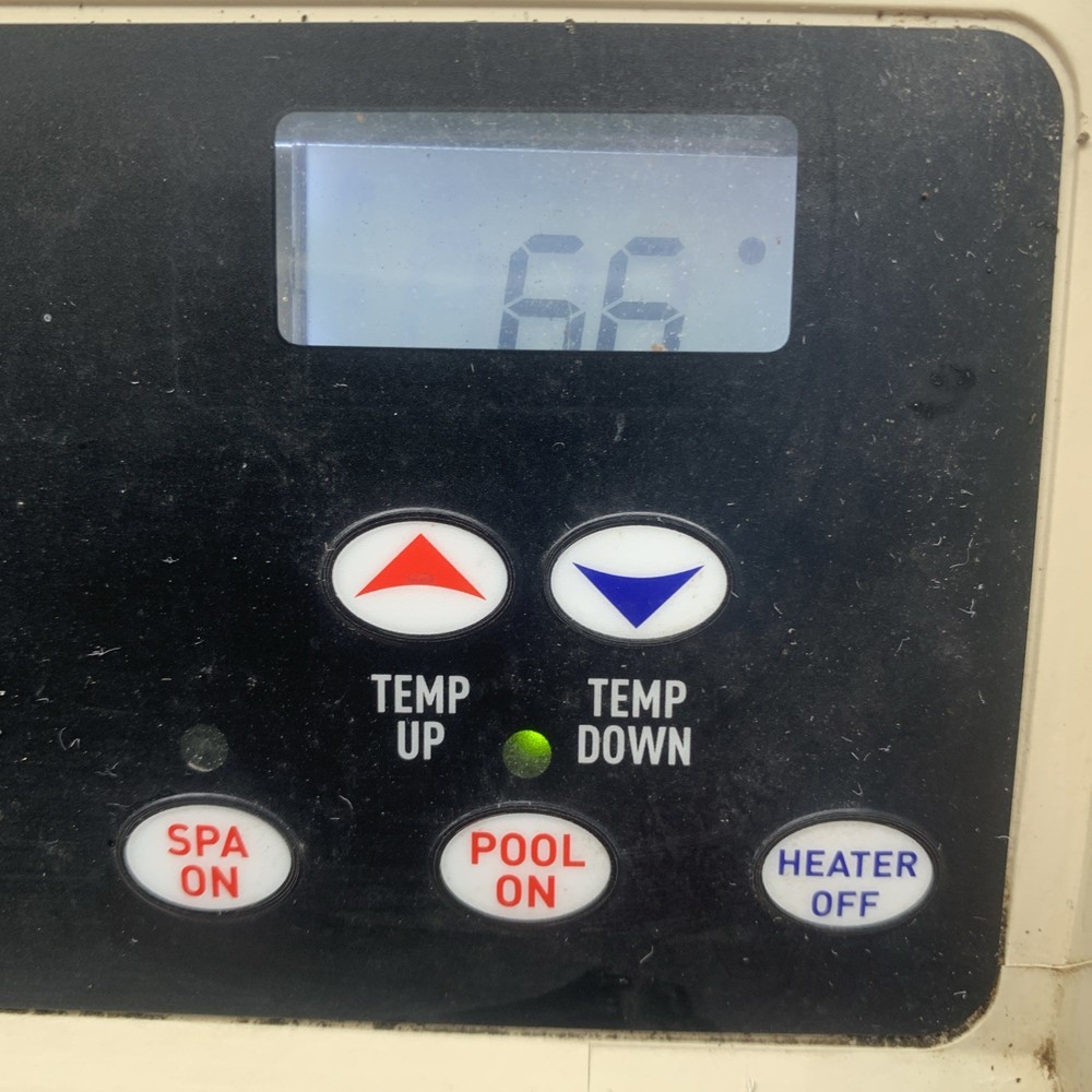 Pentair MasterTemp Heater Control Board PCB, Five Button with Membrane and Cover