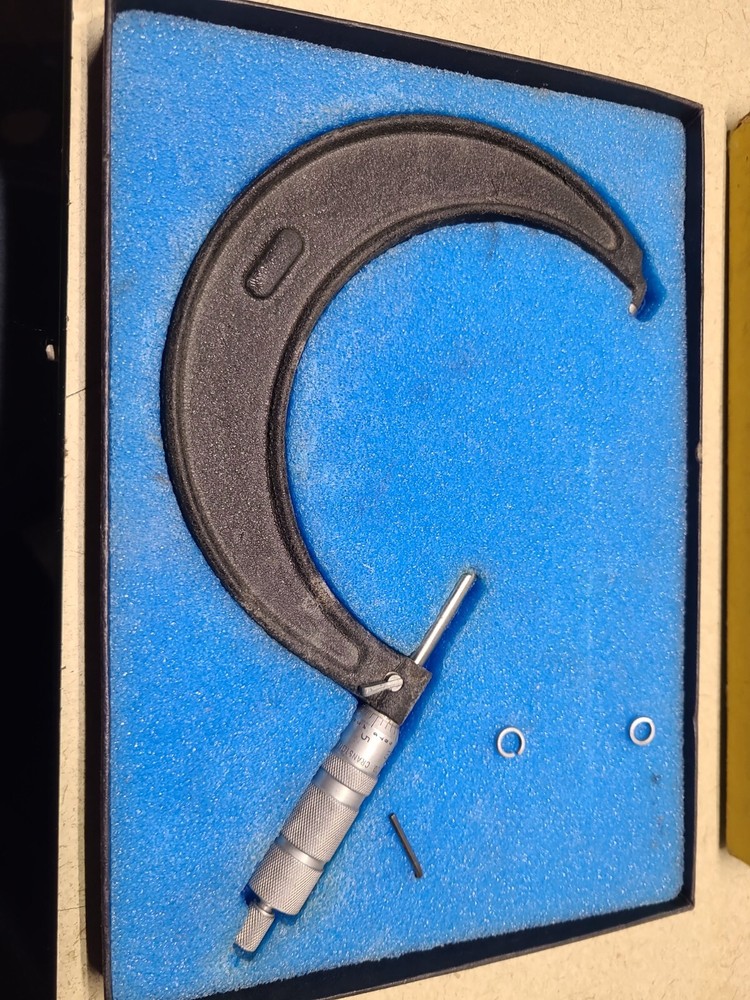 CENTRAL TOOL CO #52RL 4"-5" Micrometer Spindle Lock and Friction Stop