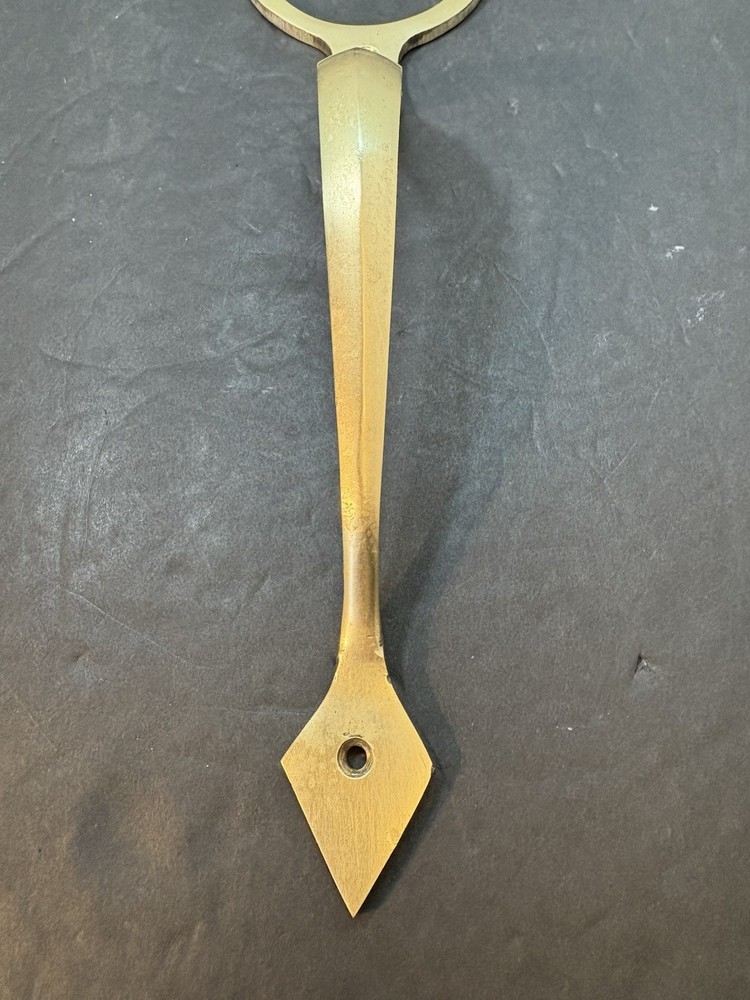 Brass Entry Door Hardware 14” Pull Handle Deadbolt Opening