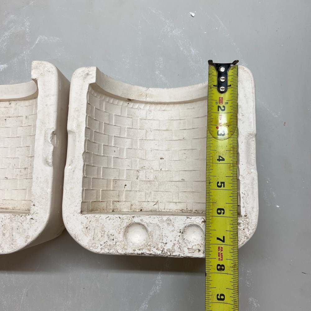 Ceramic Slip Casting Mold Oval Basket #156-A