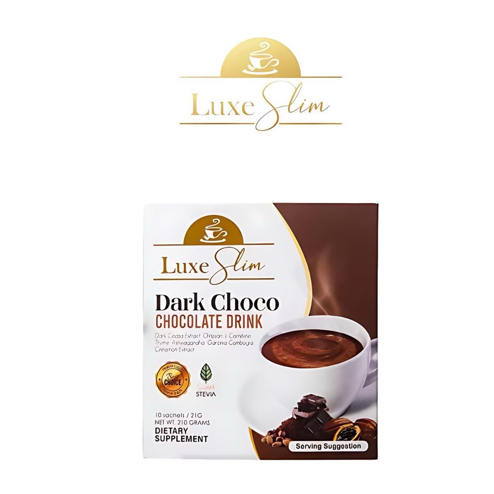 Luxe Slim Dark Choco, Chocolate Drink