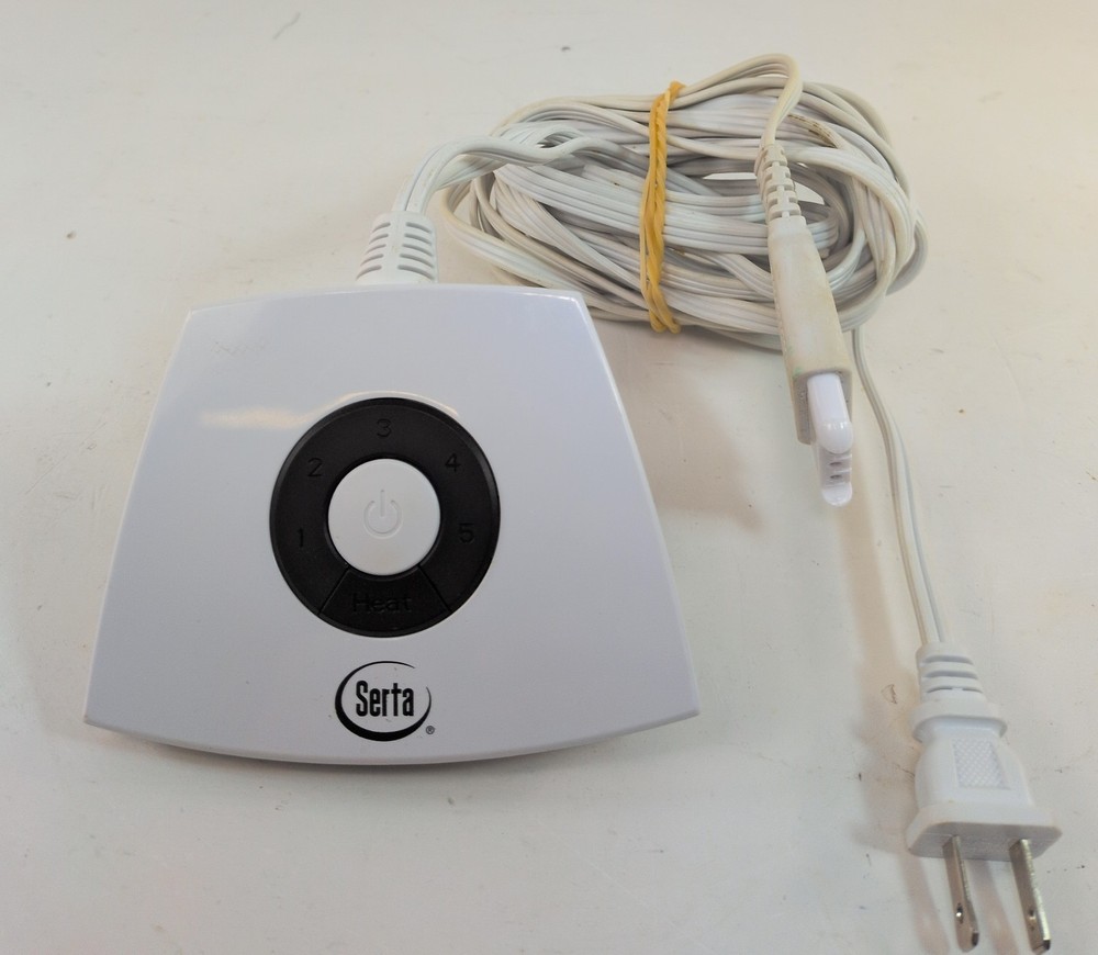 Serta Microplush Electric Heated Blanket Remote Heat Controller PFI-DTE-FB1