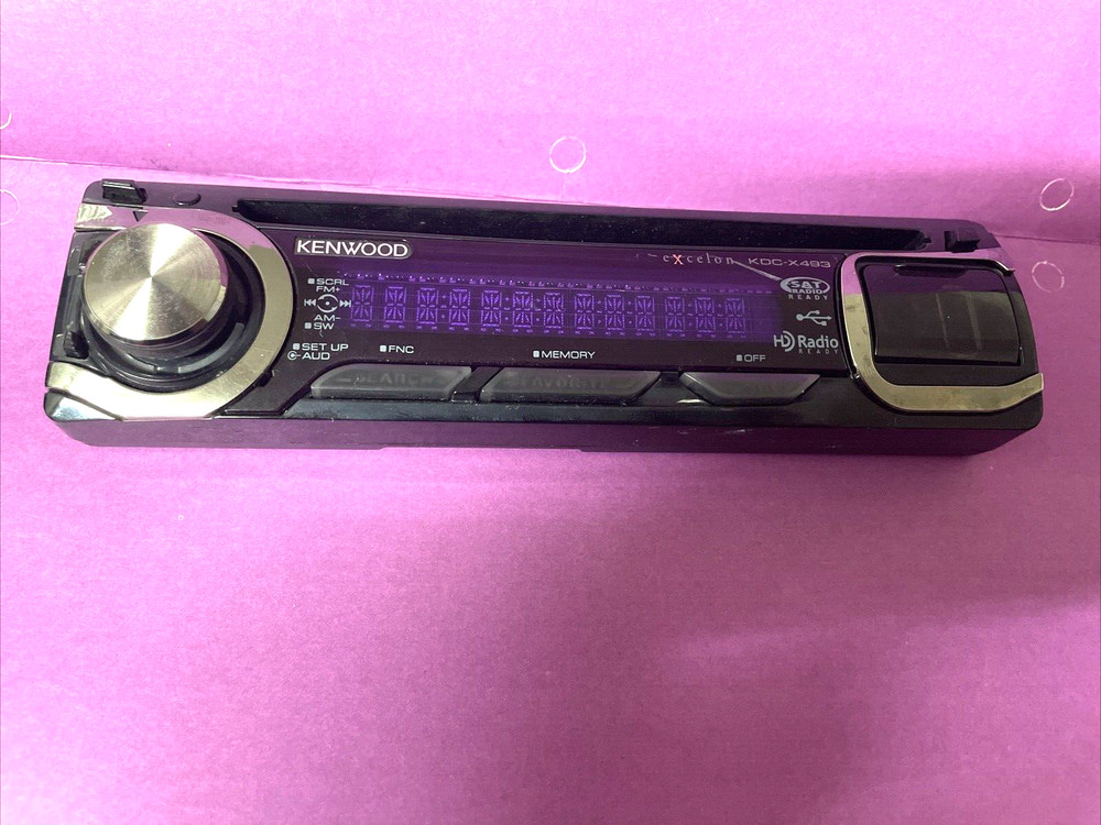 kenwood KDC-X493  Faceplate Replacement Face Plate Only