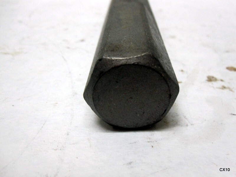 16" Scaling Chisel Hex 1-3/32", 3" Flat Blade