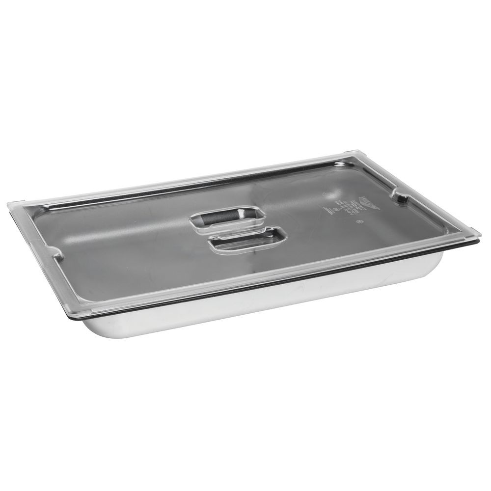 Super Pan 3 Clear Full Size Low Temp Solid Plastic Pan Cover