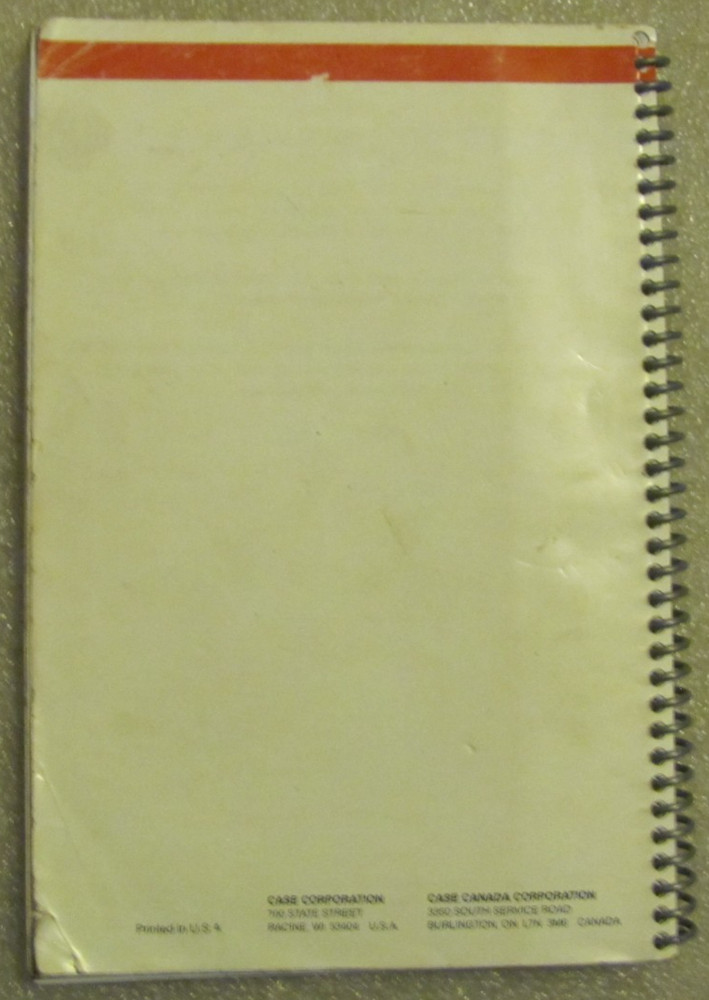 CASE- IH AFS Universal Display & Display Plus Harvesting Operators Manual OEM