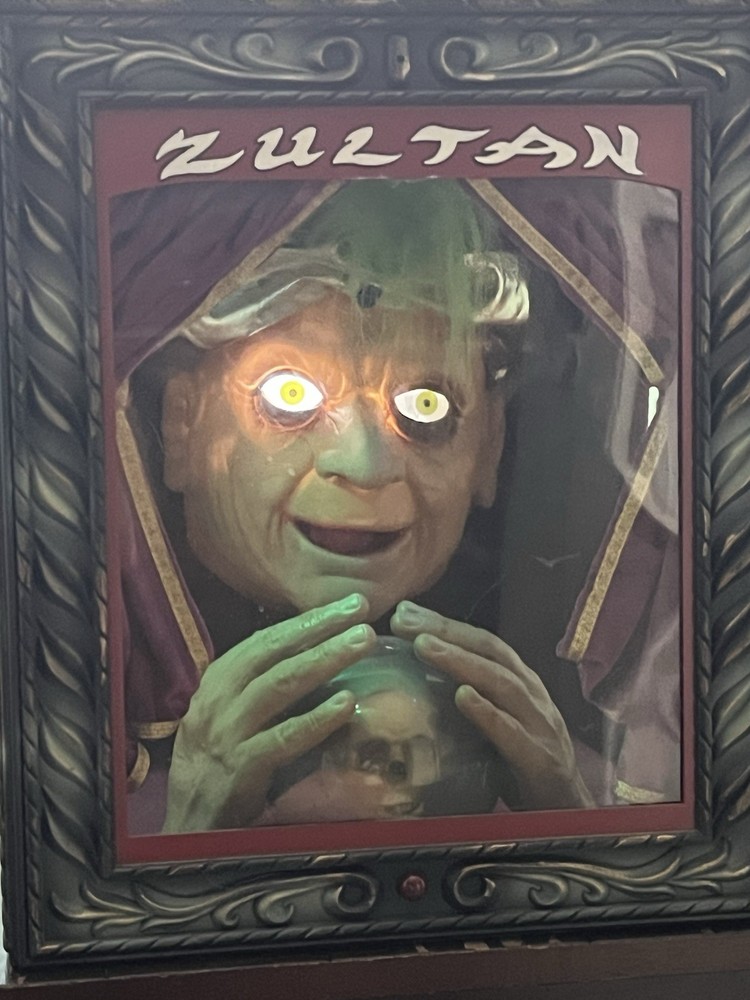 ZULTAN-GEMMY 2005 TALKING FORTUNE TELLER-RARE