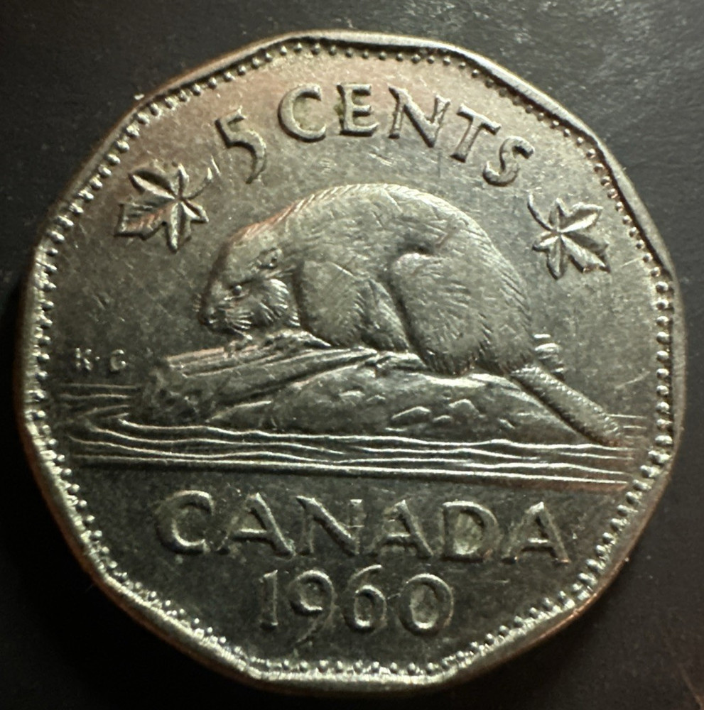 1960 Canada 5 Cents