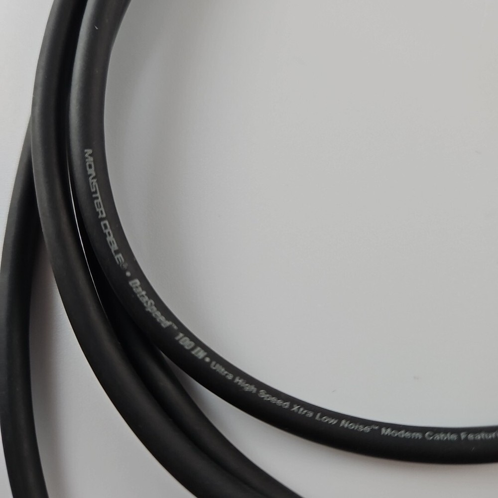 Monster Cable Data Speed 100 XLN Modem Cable 100XLN- 5'