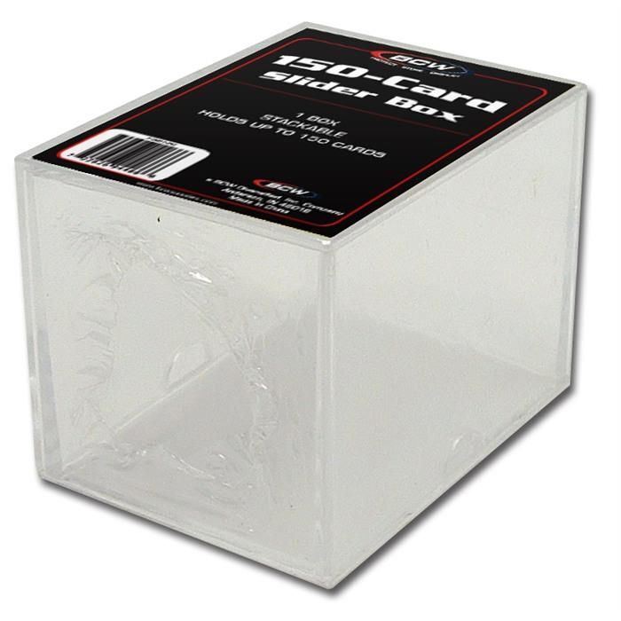 45X BCW 2-Piece Slider Box - 150 Count