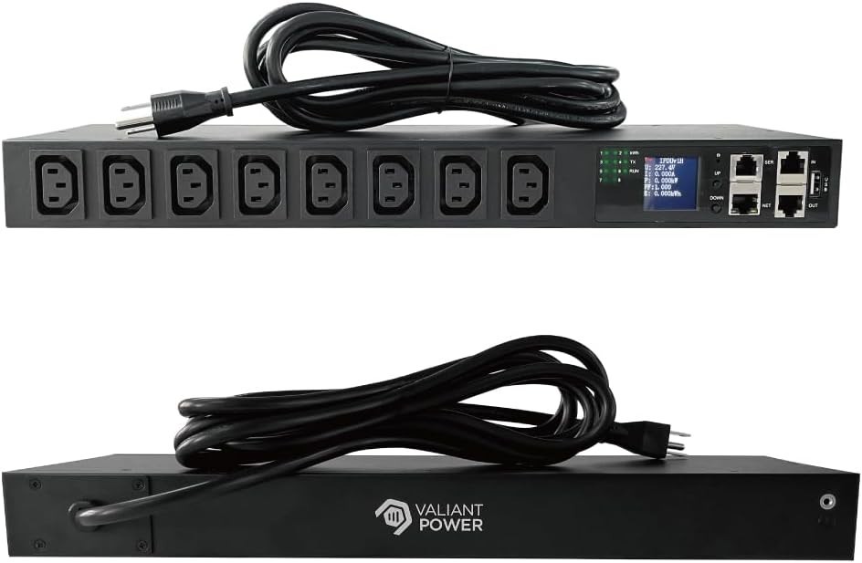 Rack Mount PDU (5-15p Smart Switched PDU)
