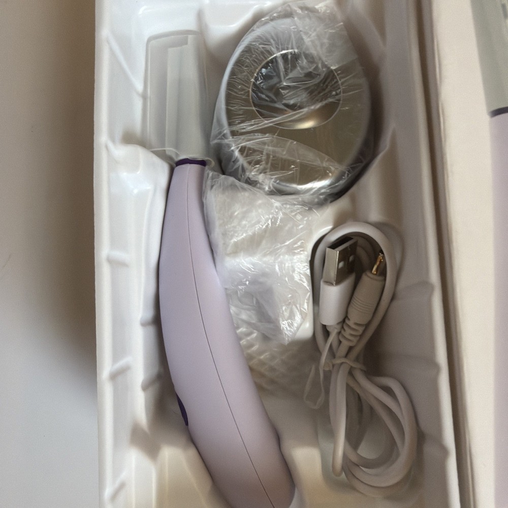 MICHAEL TODD Beauty - Sonicsmooth 2-in-1 Dermaplaning System - White Open-box