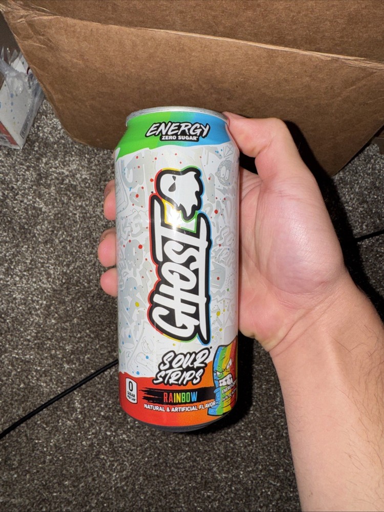 Single Sour Strips Ghost Energy Drink