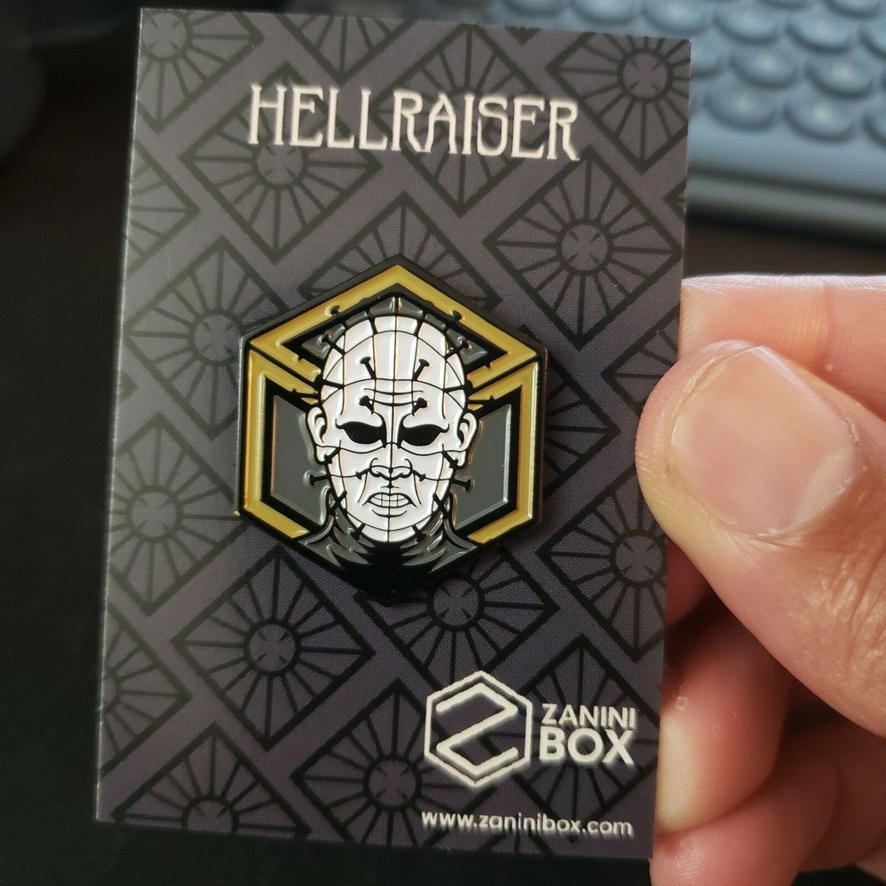 Pinhead - Hellraiser Horror Enamel Pin (New)
