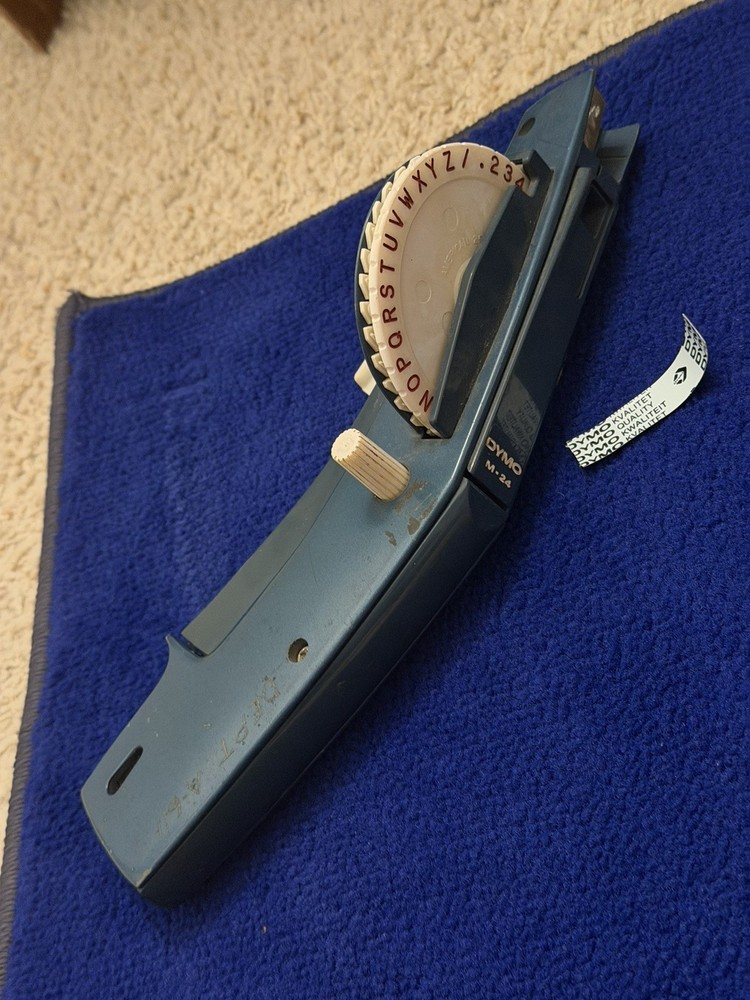 Dymo M-24 Tapewriter Label Maker