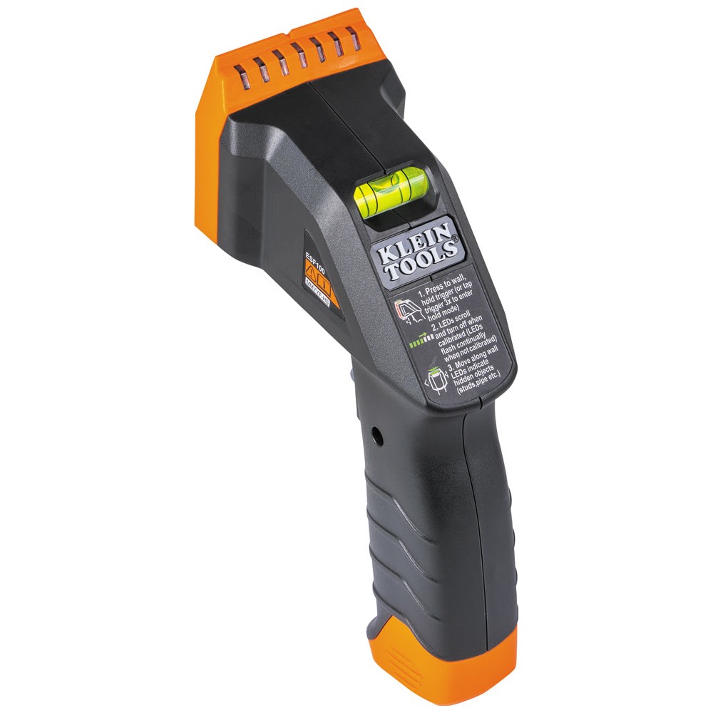 Klein Tools ESF100 Electronic Stud Finder Deep Scan 1-1/2in LEDs