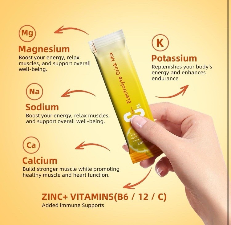 Oral Hydration 30 Pack Lemonade Flavor