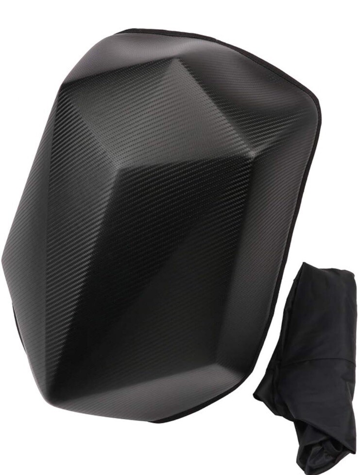 Hard Shell Backpack Motorbike Practical Bag Multifunction Adjustable