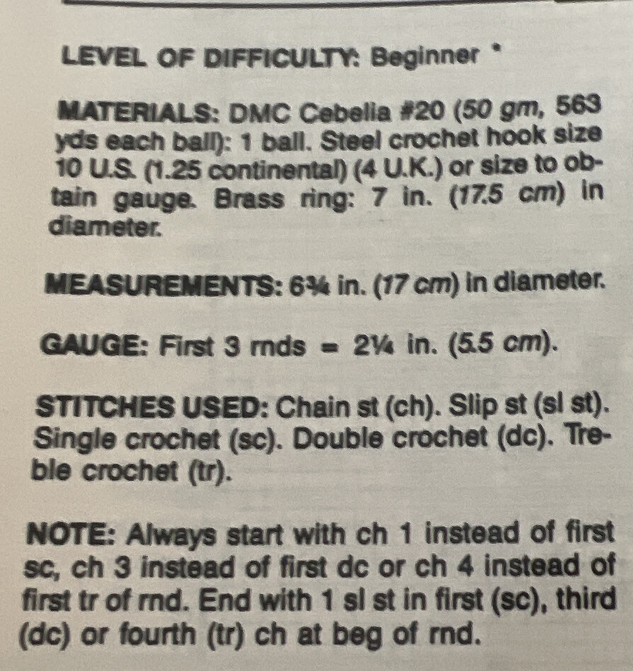 ~ Crochet ~ Sundancer ~ Pattern Only ~