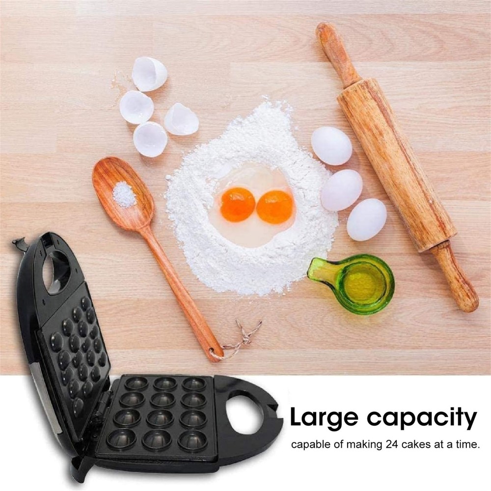 Walnut Cake Maker,1400W 24pcs Capacity Walnut Cake Maker Automatic Mini Nut W...