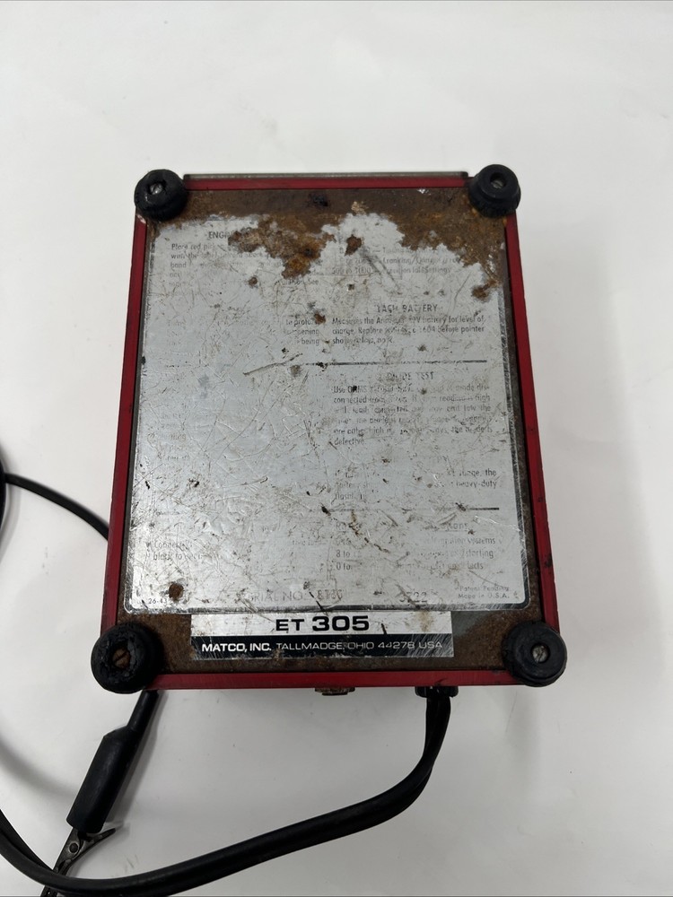 MATCO ET 305 Electronic Ignition Analyzer