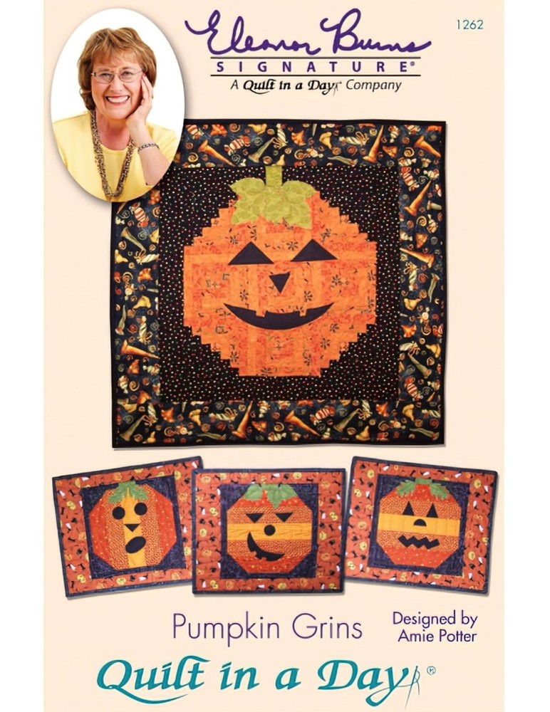 Pumpkin Grins: Eleanor Burns Signature Pattern