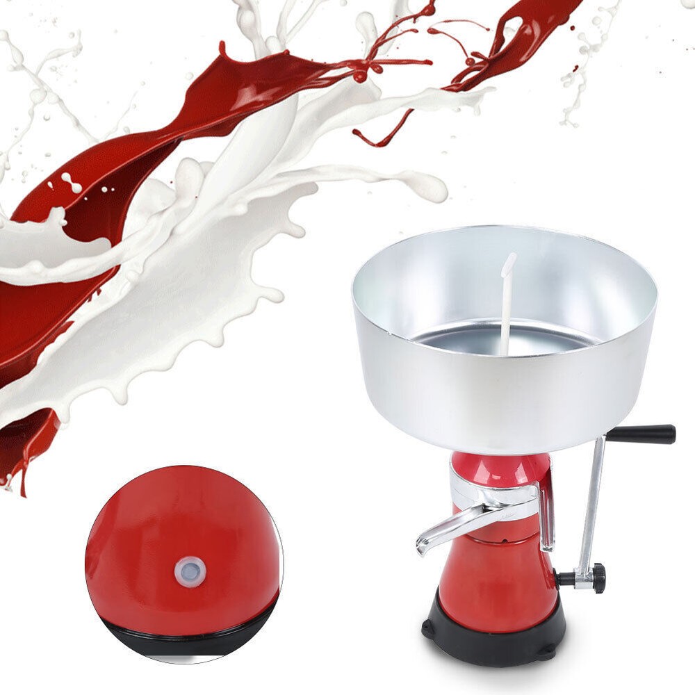 ✅NEW!!! MILK CREAM CENTRIFUGAL MANUALLY SEPARATOR MACHINE 80L/H