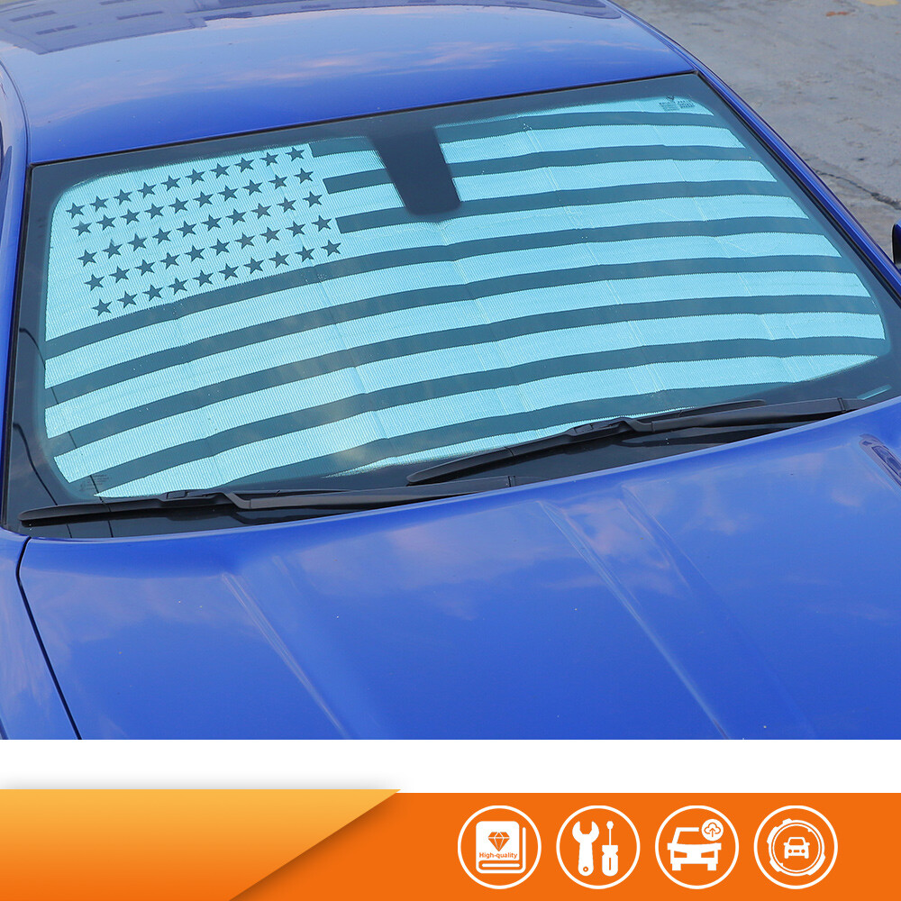 Foldable Windshield Sunshade UV Ray Reflector Visor Protector for Dodge Charger