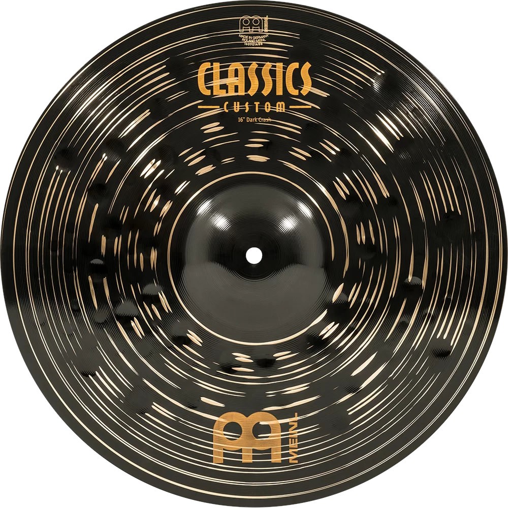 Meinl Classics Custom Dark Crash Cymbal, 16"