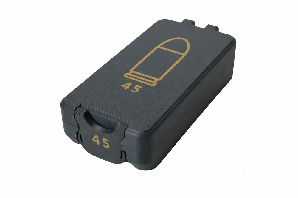 .45 ACP Ammo Box – 50 Rounds.