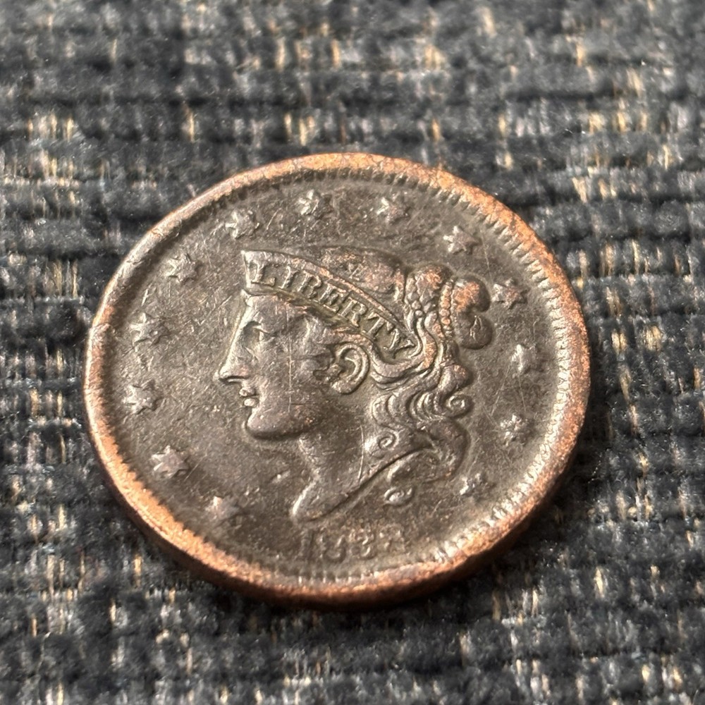 1838 LARGE CENT