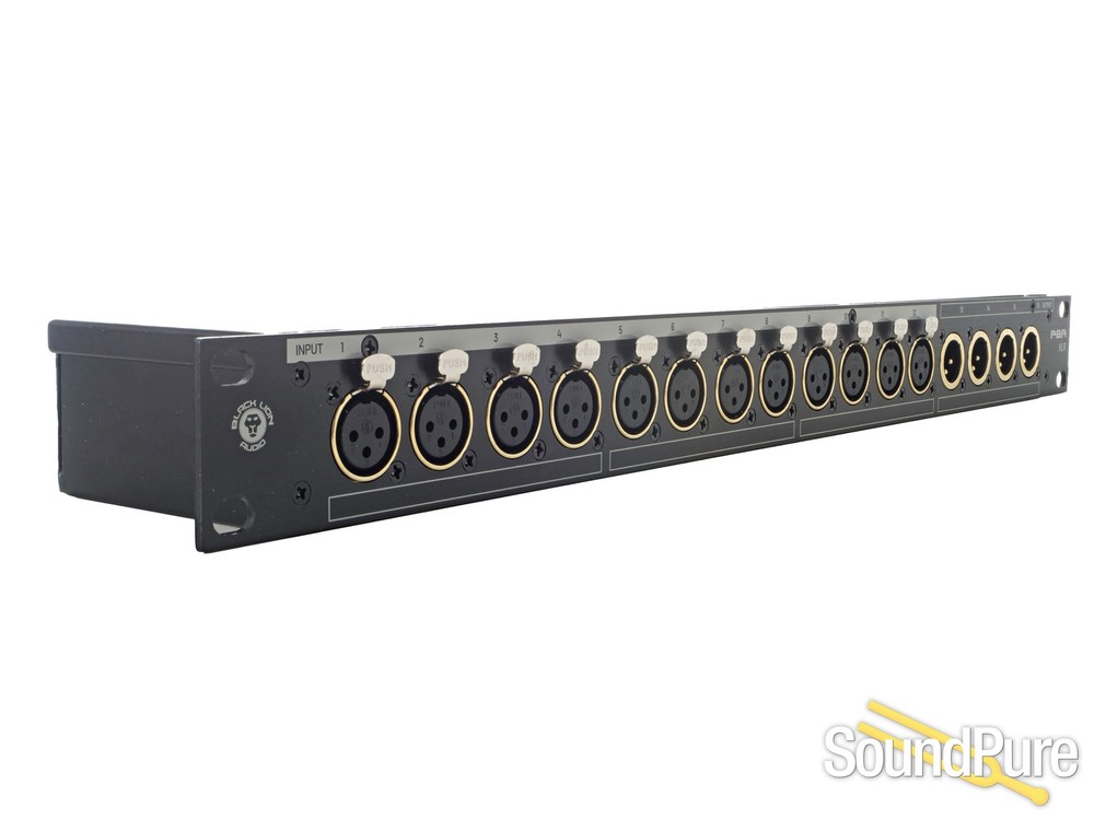 Black Lion PBR XLR Patchbay - Demo - Demo/Open Box