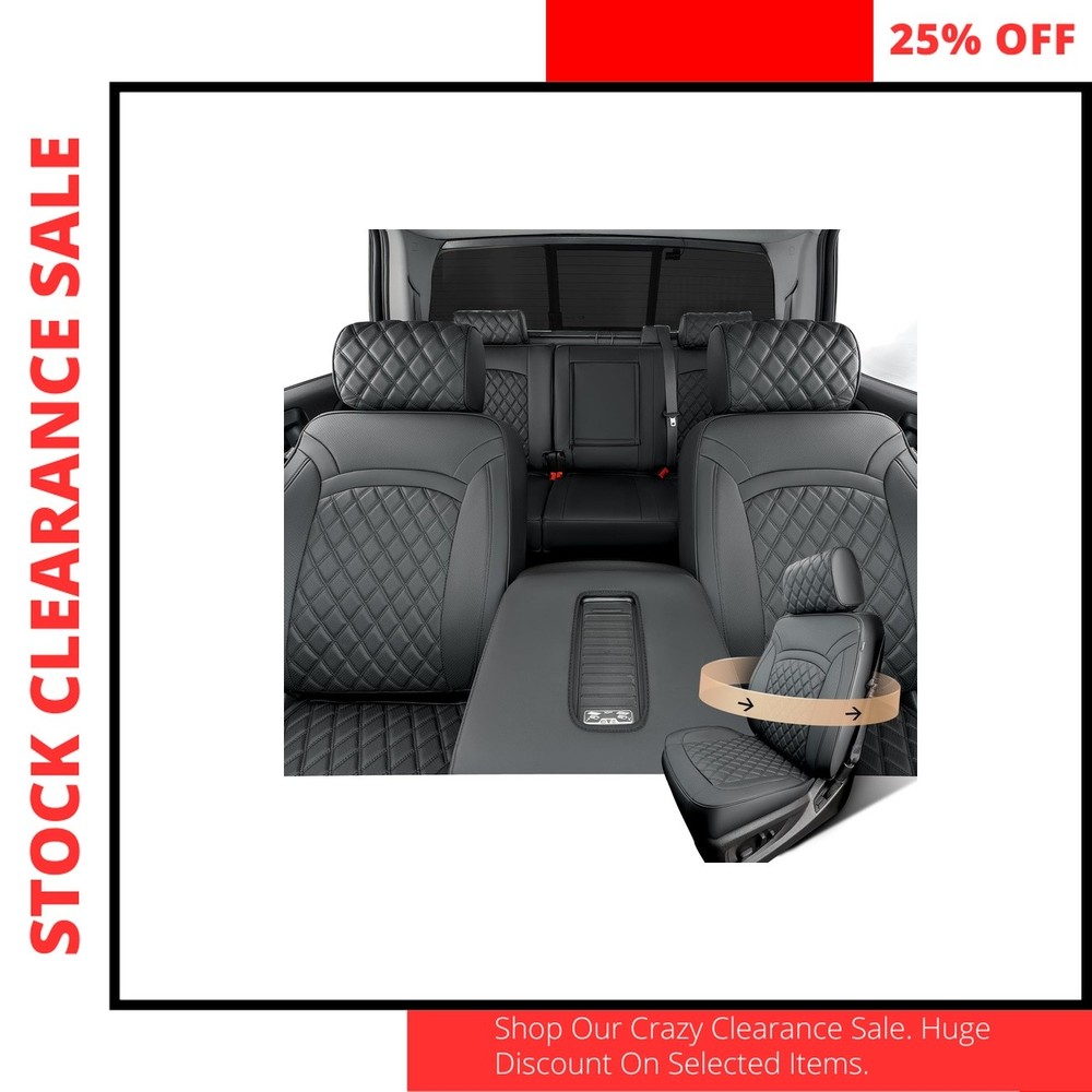 Full Coverage Seat Covers for Chevy Silverado 2014