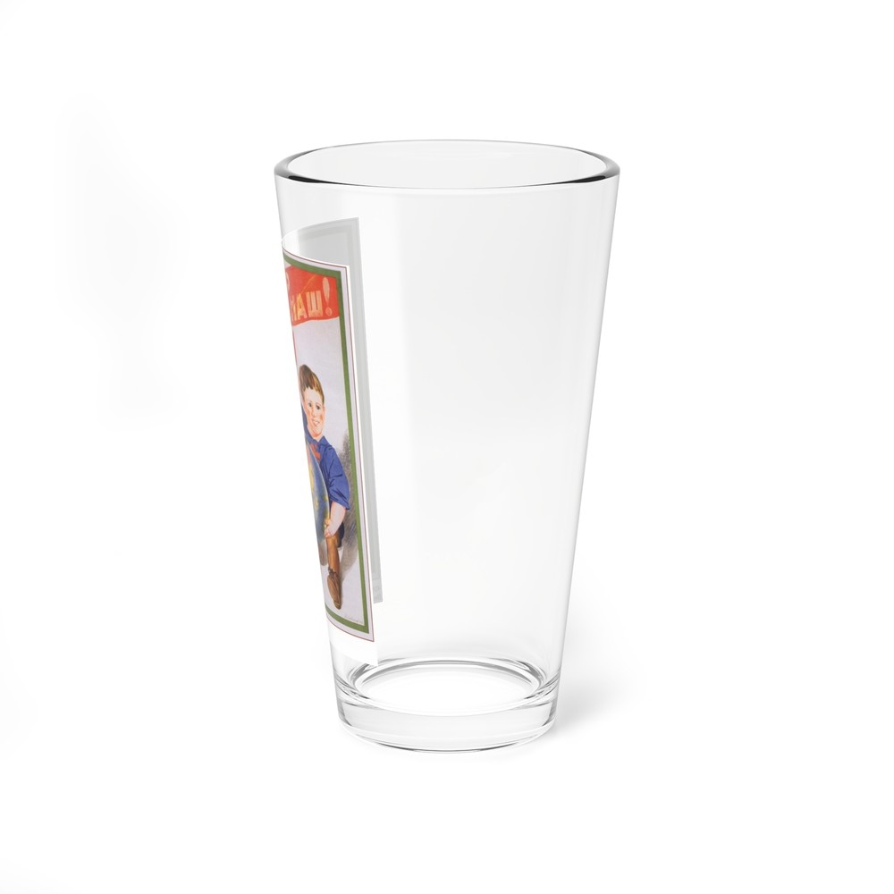 Soviet Era Poster 232 - Pint Glass 16oz