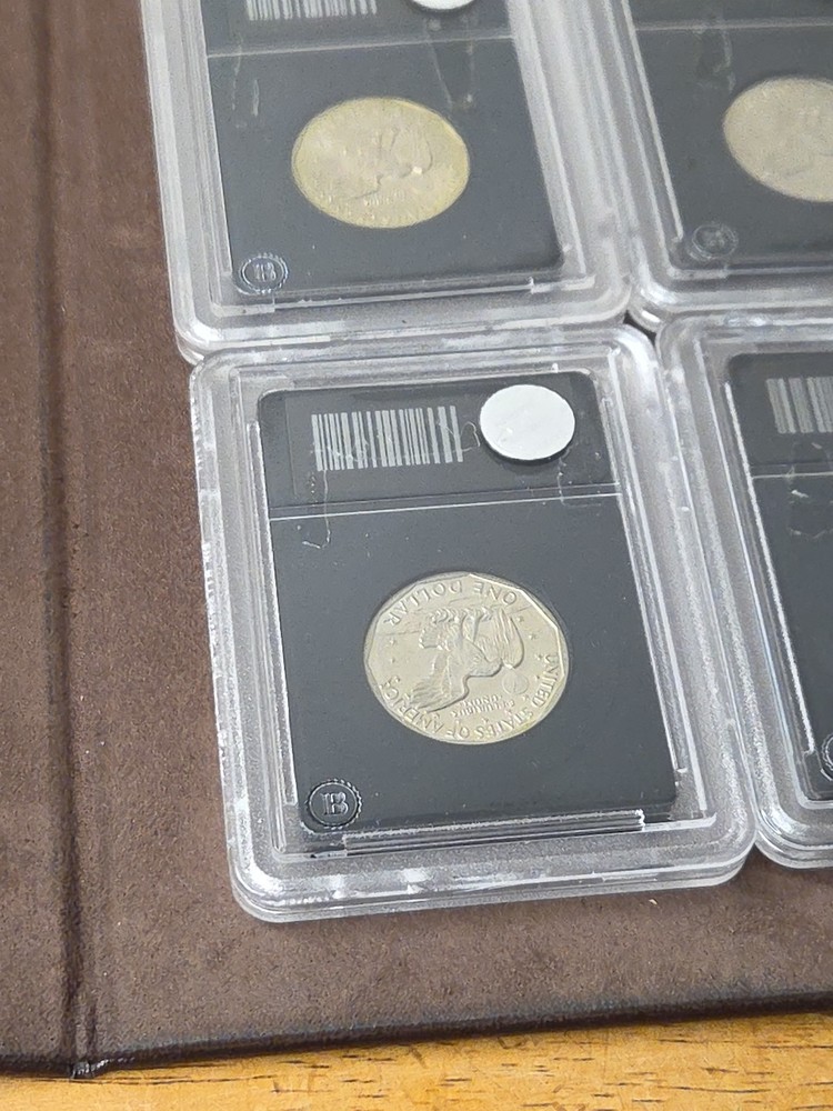 AUTHENTICATED SUSAN B ANTHONY DOĹLAR COINS ASSORTED YEARS