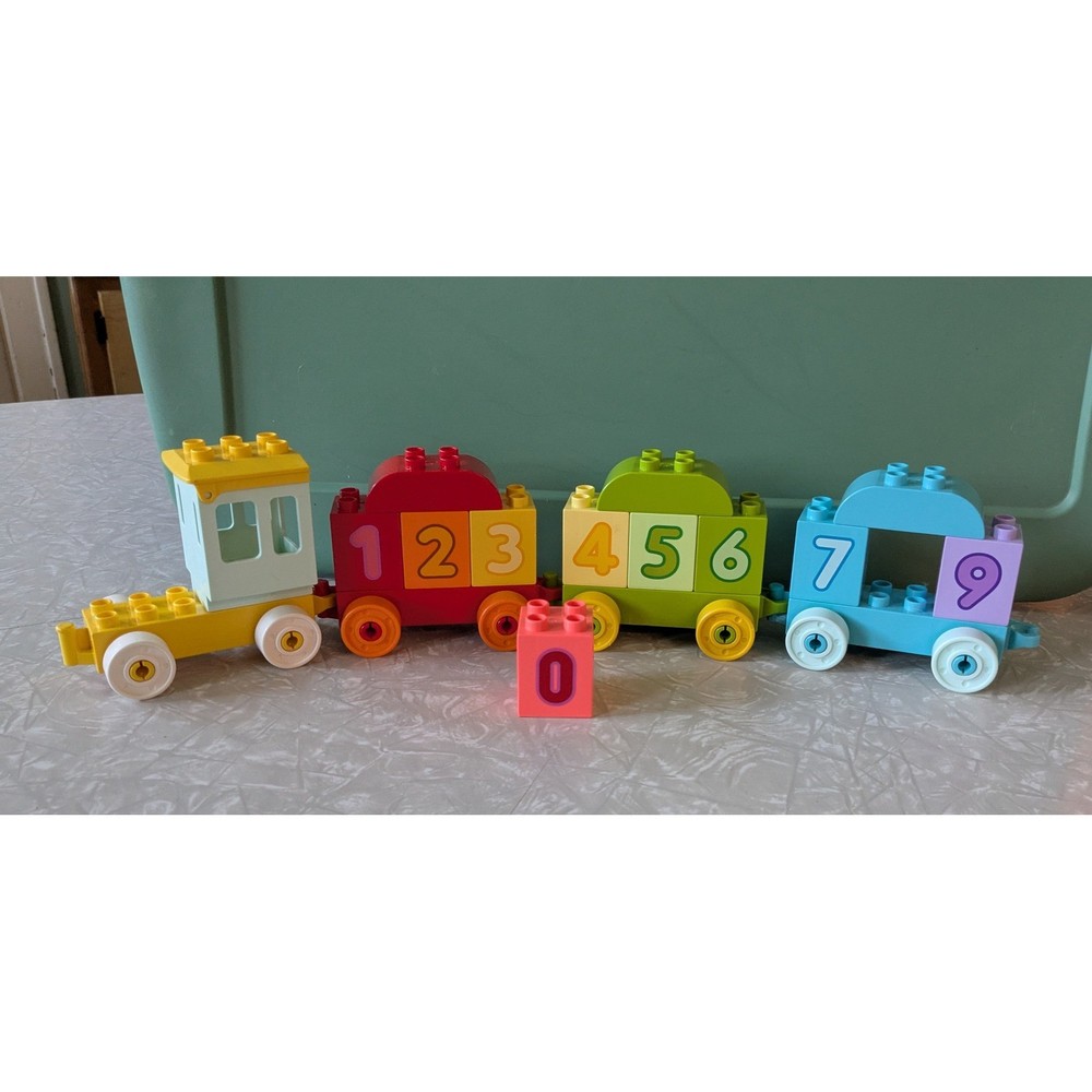 Lego Duplo 10954 Number Train Learn To Count Partial Set