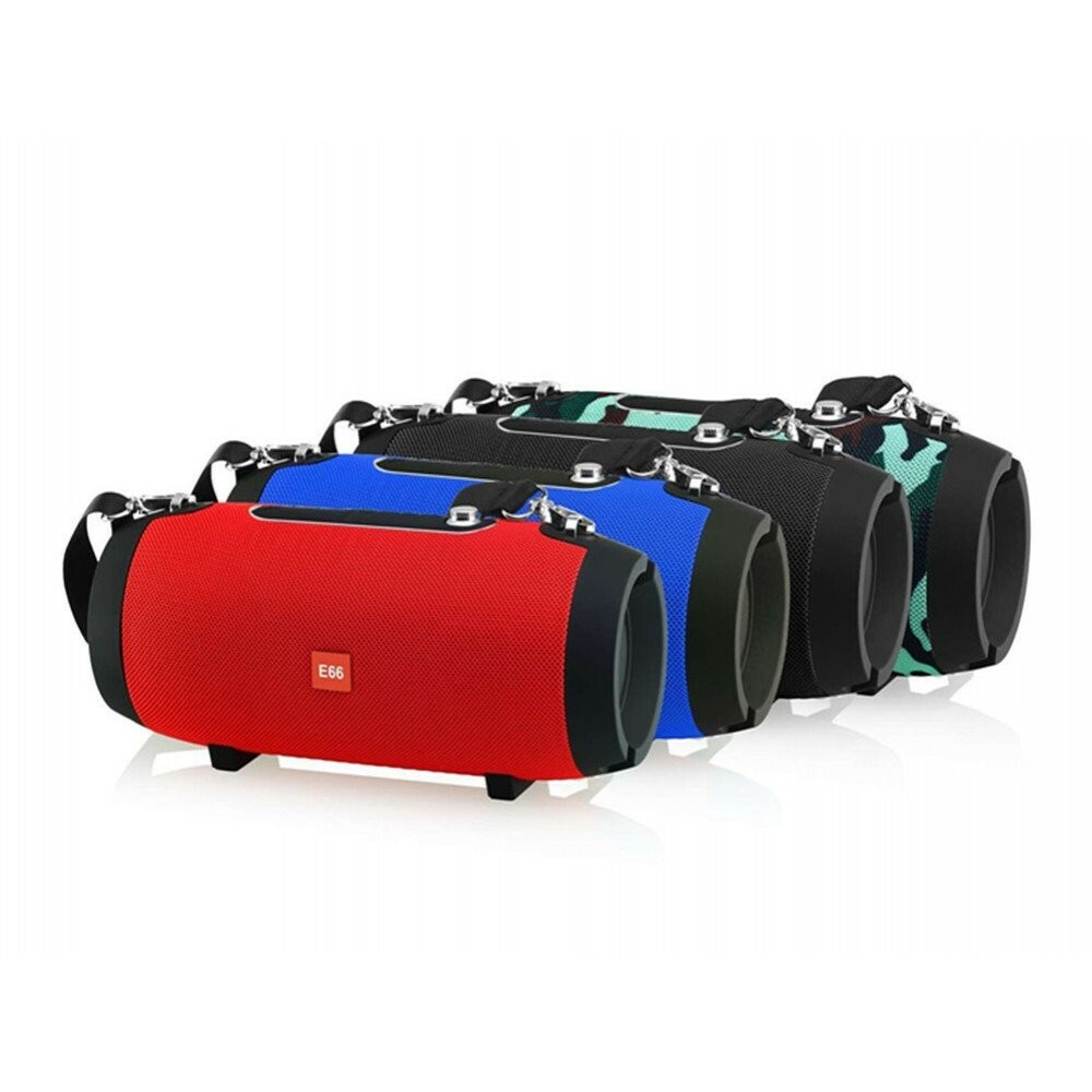 Portable Bluetooth Speaker with Phone Holder E66 (Black)