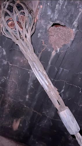 Cable Pulling Grip Mesh, Double Head Wire Puller for Light & Heavy Cables 50-63m