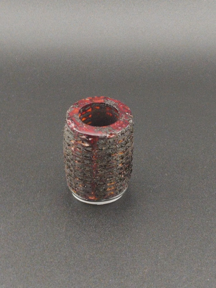 Chocolate Brown Corn Cob Falcon Pipe Bowl