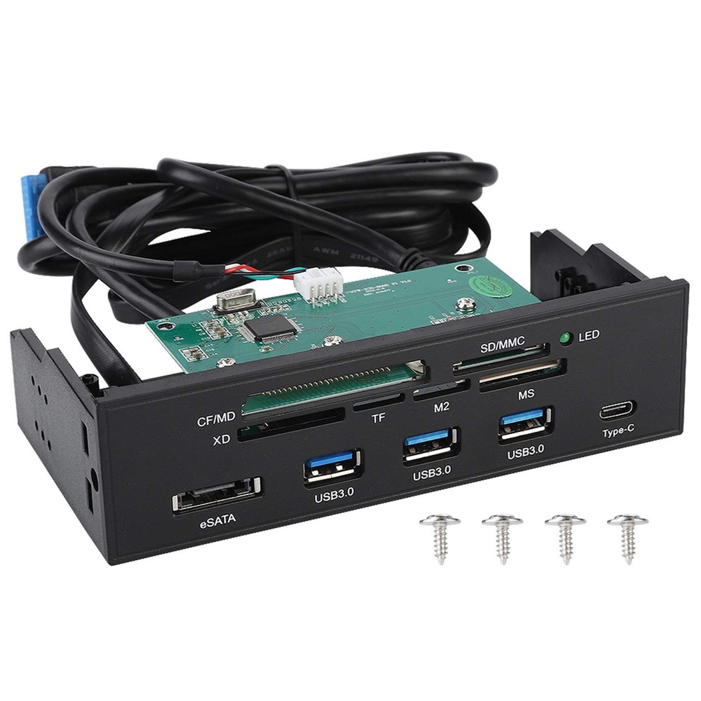 Internal Card Reader, 5.25inches Internal Card Reader Media Dashboard Multi F...