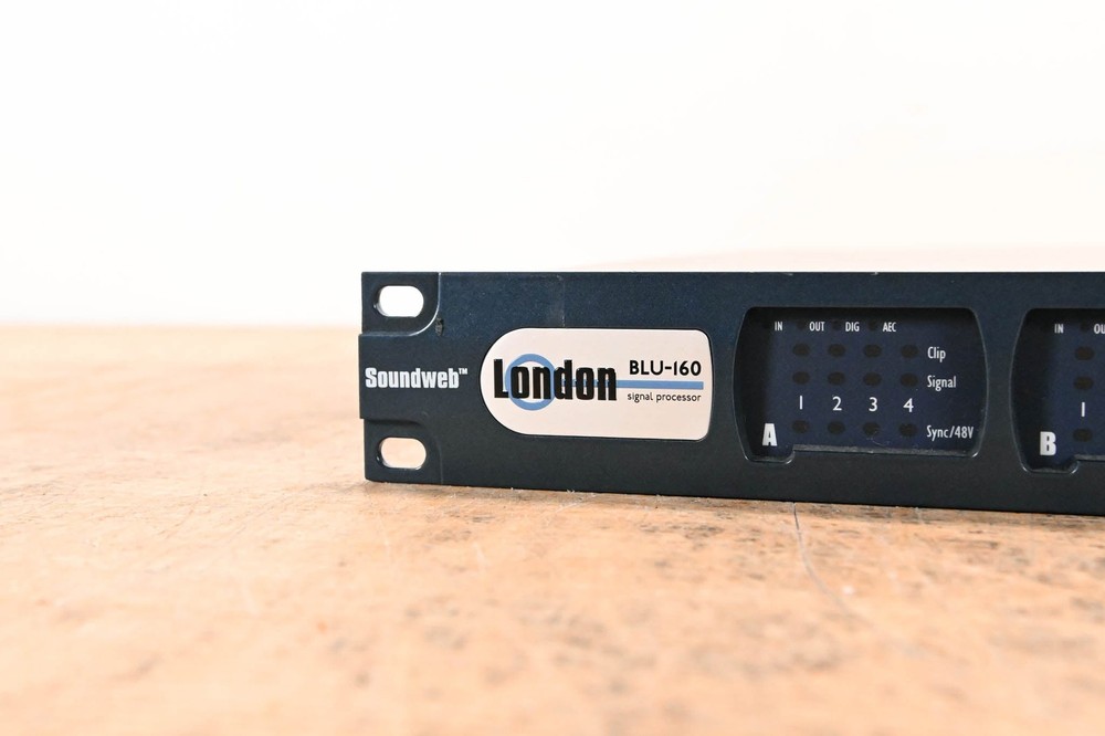 BSS London BLU-160 Networked Signal Processor CG01QSE