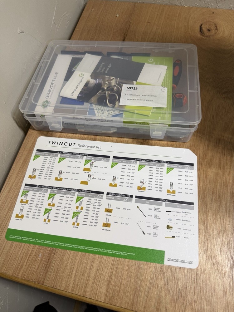 Gravograph / Gravotech M20 Desktop Rotary Engraving Machine w/ Software