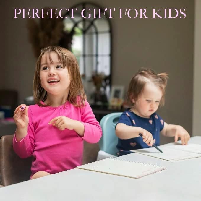 AALGO 4 Pc Magic Grooved Writing Practice for Kids - white