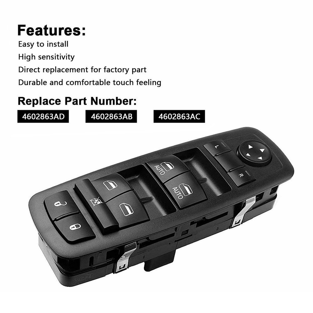 ✅For Dodge Ram 1500 2500 3500 2009-2012 Front Driver Master Power Window Switch✅