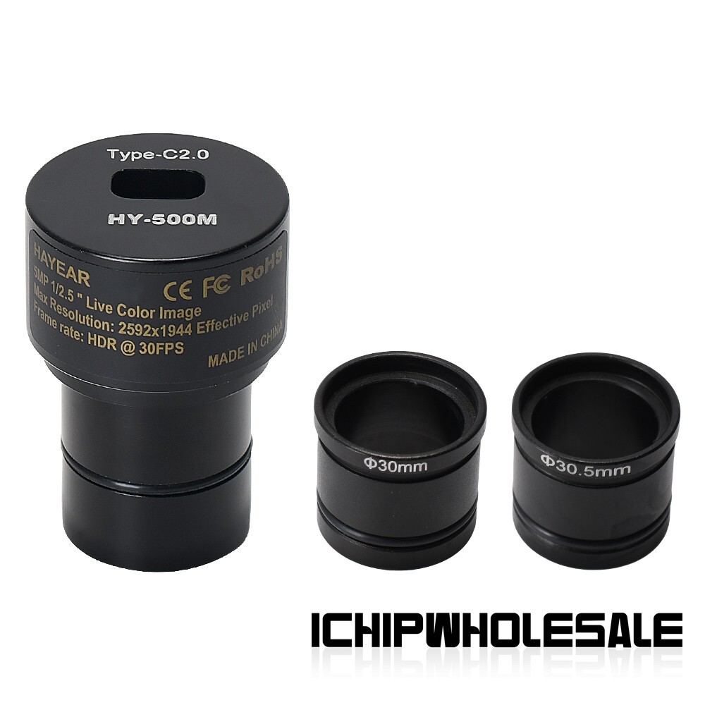 5MP Microscope Camera Digital Electronic Eyepiece USB2.0 Camera for Microscope