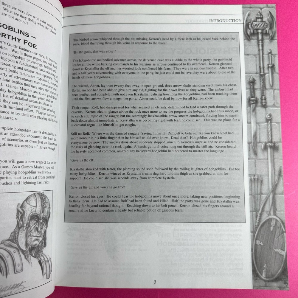 The Slayer’s Guide to Hobgoblins d20 Sys RPG Sourcebook MGP 0001 Mongoose 3rd Ed
